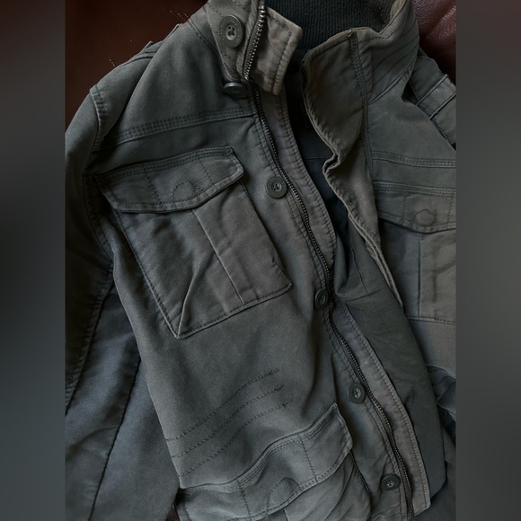 H&M jacket / army jacket (green) - Picture 9 of 12